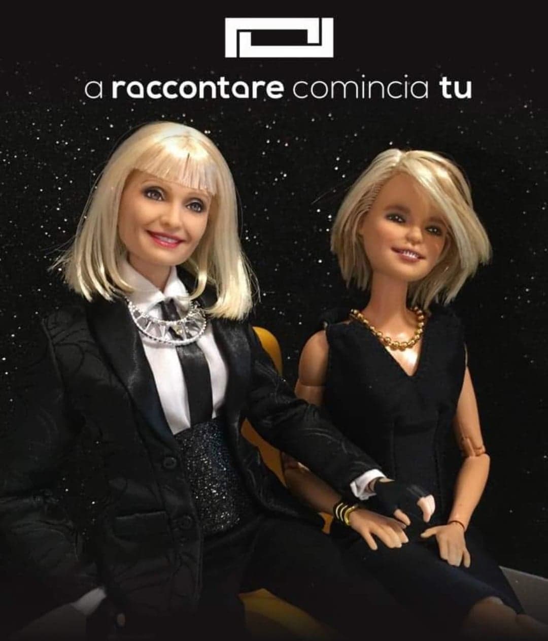 Raffaella Carra' intervista Maria de Filippi a Raccontare comincia tu su RAI3