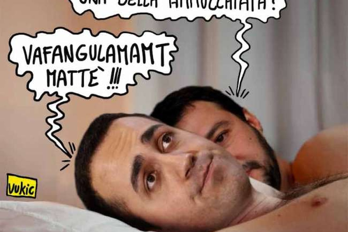 Salvini e Di Maio, amici apparenti