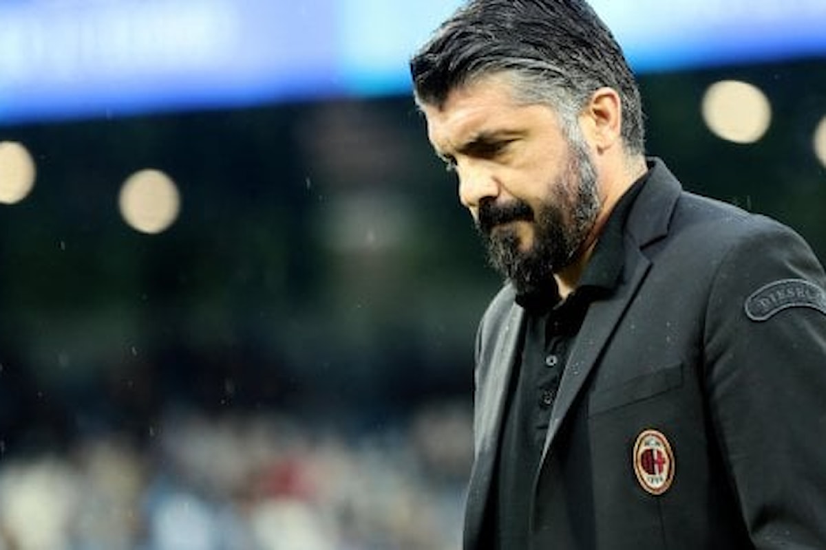 Le dimissioni di Gattuso hanno un solo significato: il Milan rischia di diventare una provinciale