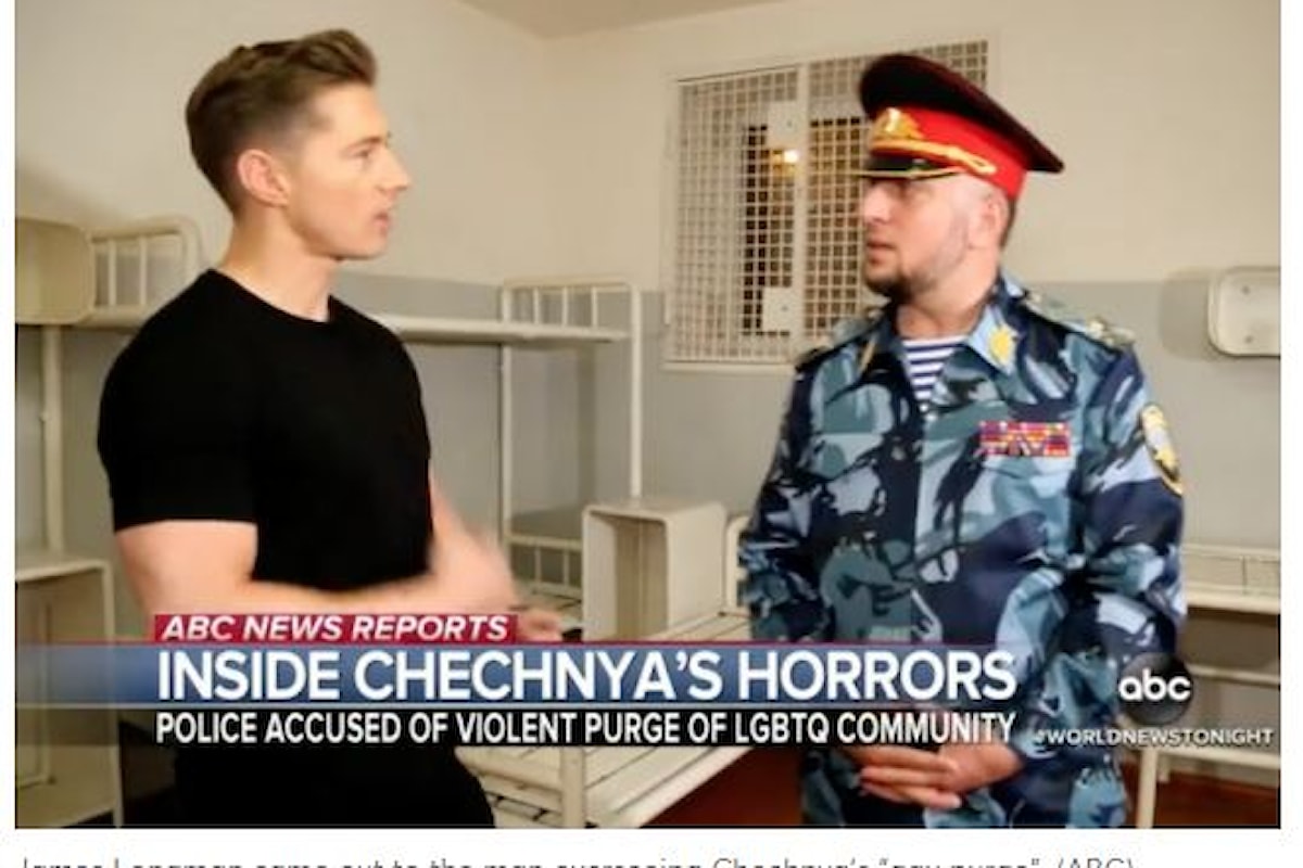 Giornalista della ABC intervista il Capo della Polizia cecena per le purghe ai gay