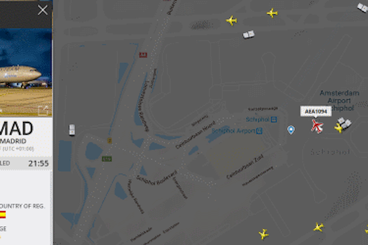 Volo Air Europa: dirottamento in corso ad Amsterdam, ma...
