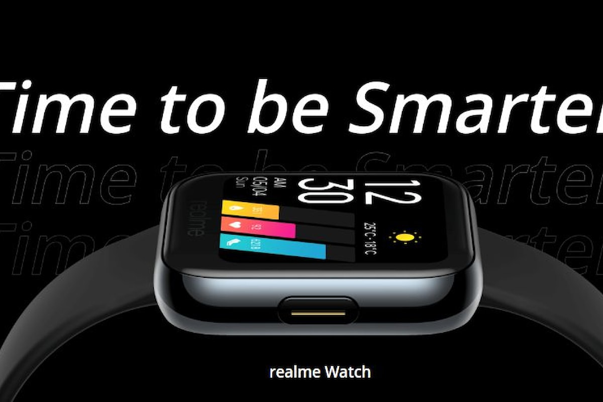 Realme Watch presentato ufficialmente: uno sportwatch molto interessante... anche grazie al suo prezzo