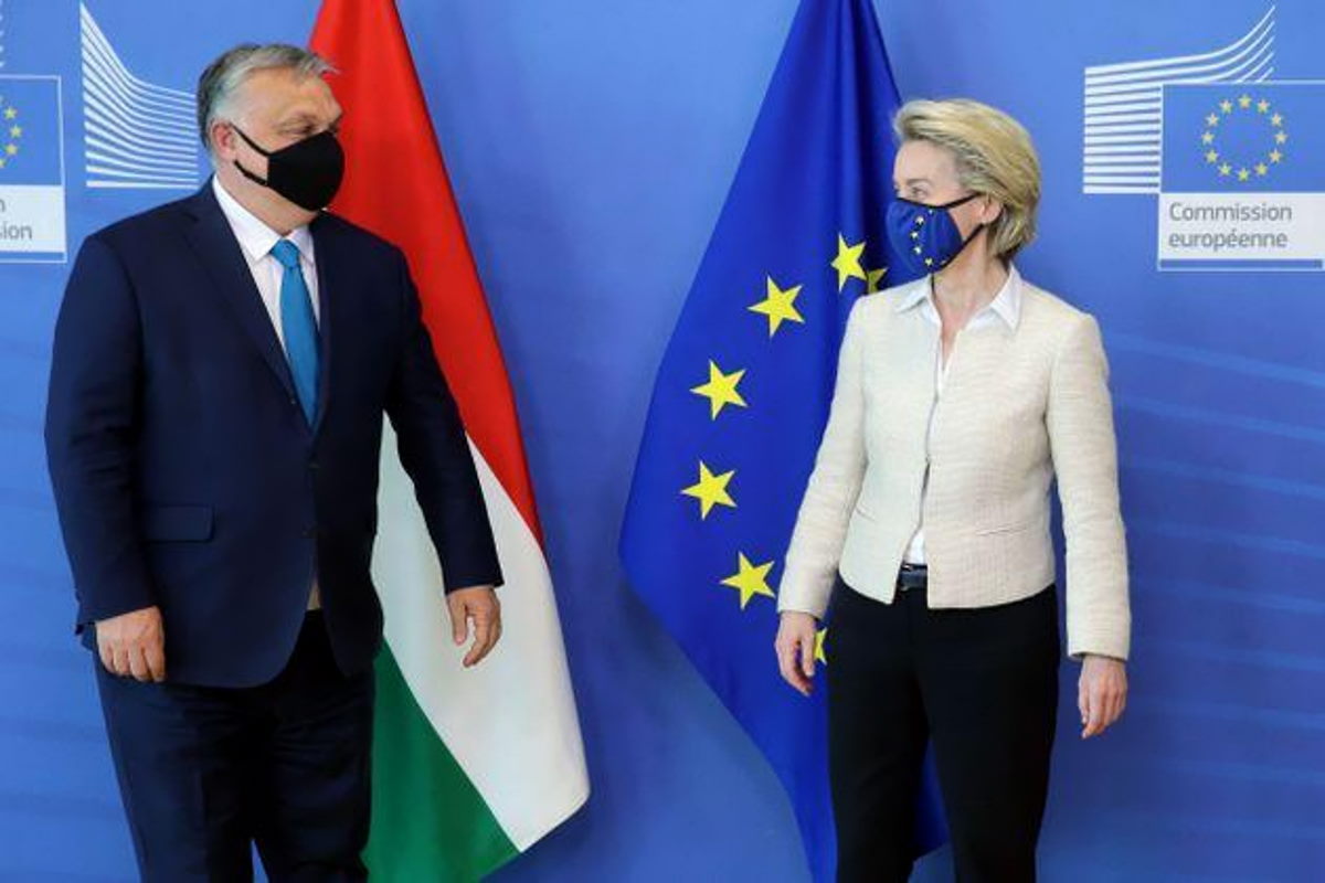 Ursula von der Leyen ricorda i principi dell'Europa che Orban e i suoi amici non riconoscono