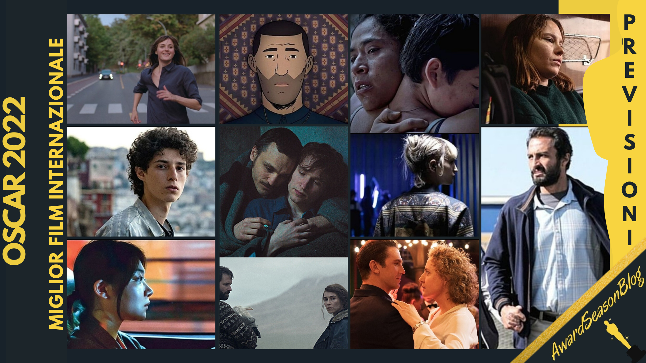 Oscar 2022: quali sono i favoriti per il Miglior Film Internazionale? (previsioni novembre)