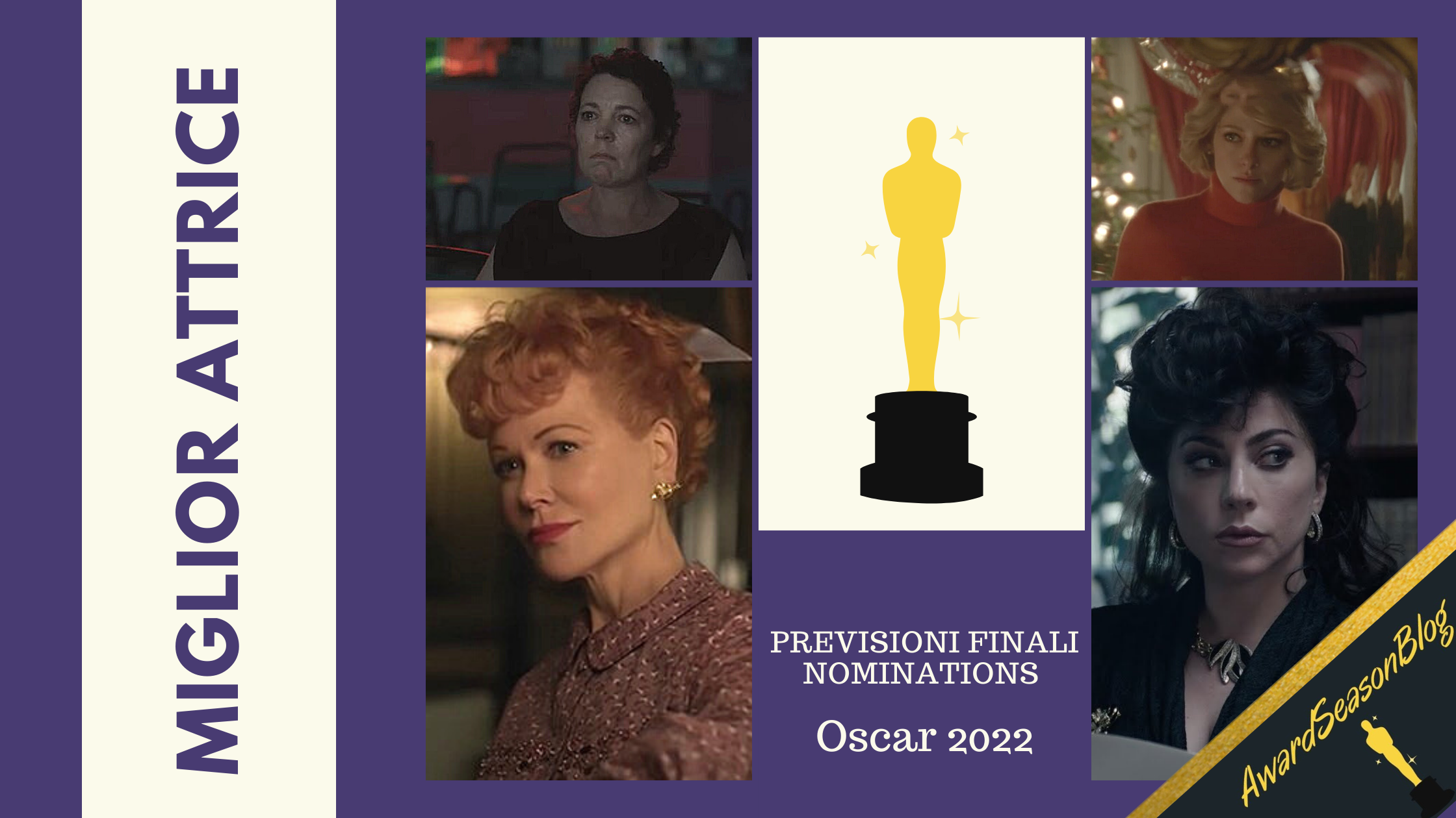 Oscar 2022: quali attrici sono favorite per la nomination? (previsioni febbraio)