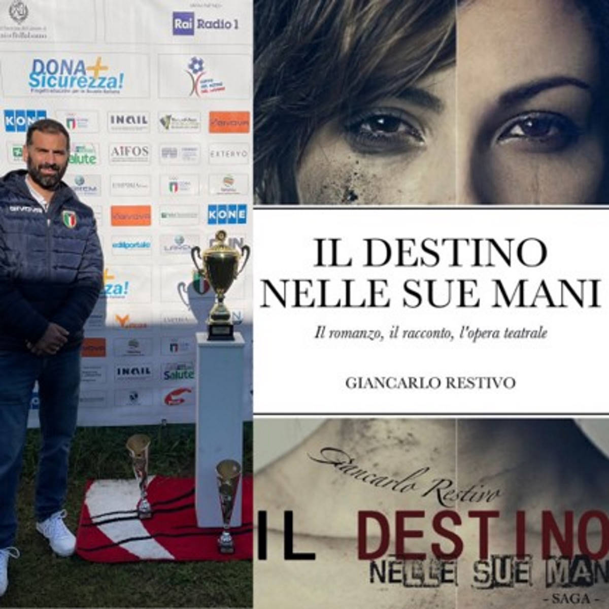 Su Amazon, l'edizione De Luxe del romanzo Il Destino nelle Sue mani di Giancarlo Restivo