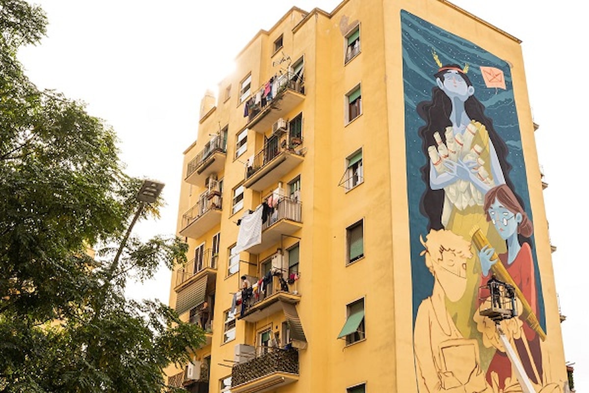 MA®T 2022, Millennials A®t Work. A Roma, la street art ridisegna la toponomastica al femminile