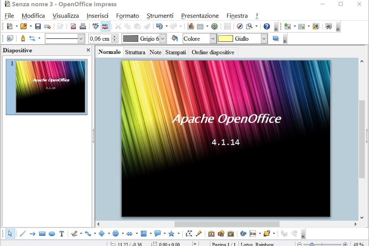 Apache OpenOffice 4.1.14 è pronto per il download