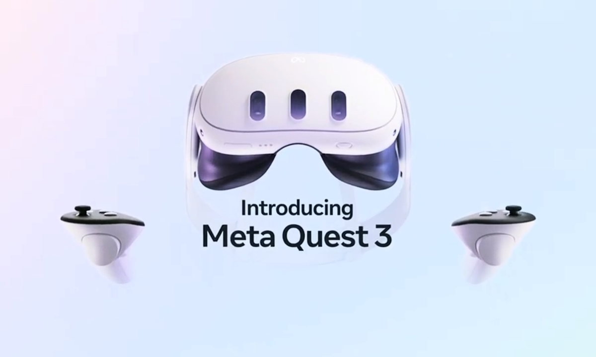 Il fondatore di Facebook annuncia Meta Quest 3, il nuovo visore a realtà mista