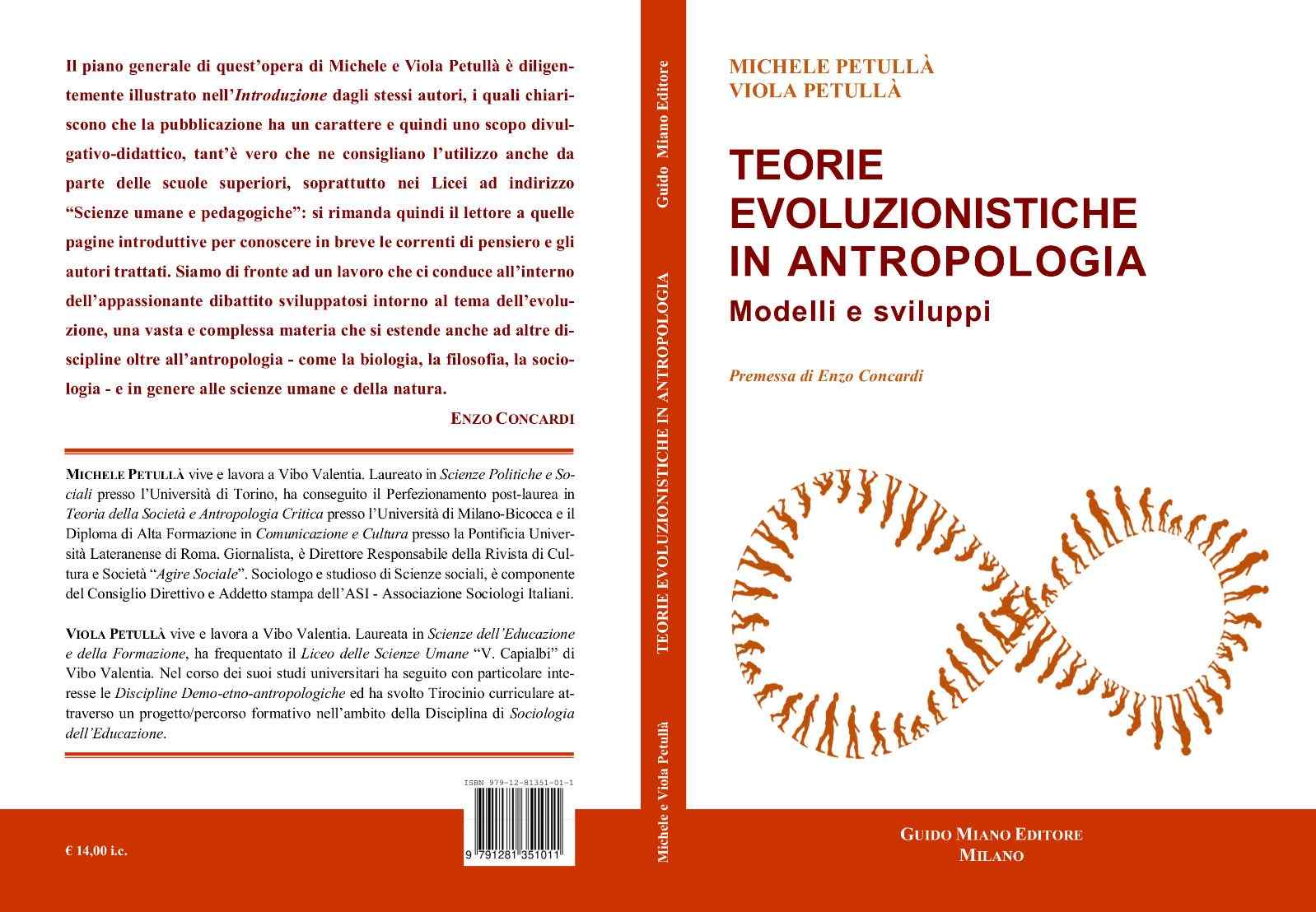 Teorie evoluzionistiche in antropologia - Modelli e sviluppi di Michele e Viola Petullà