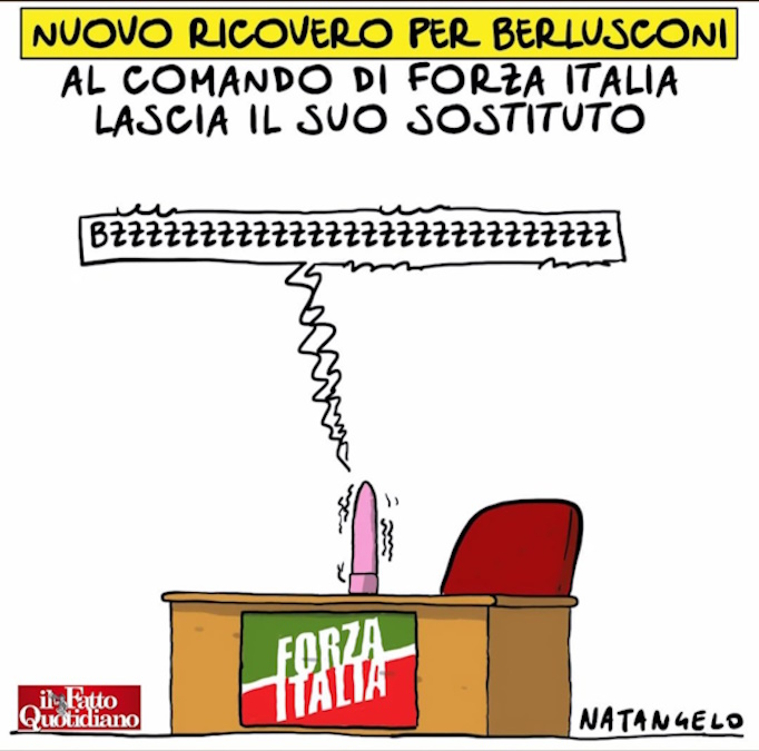 Ante mortem, post mortem: le ultime vignette su Berlusconi
