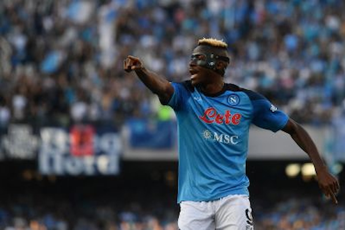 Osimhen: “Per ora mi trovo molto bene a Napoli, che emozione il Maradona”