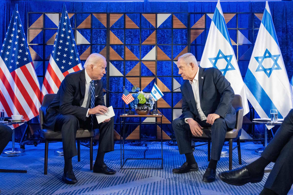 Biden ha confermato a Netanyahu il supporto degli stati Uniti al genocidio messo in atto da Israele a Gaza