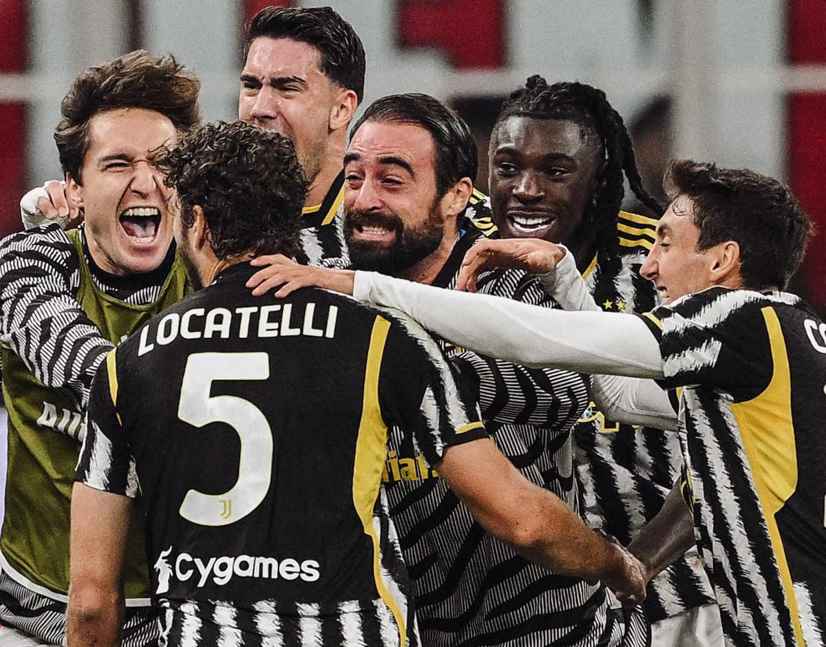 Serie A, La Juventus supera il Milan 1-0 in trasferta e si porta a -2 dalla vetta