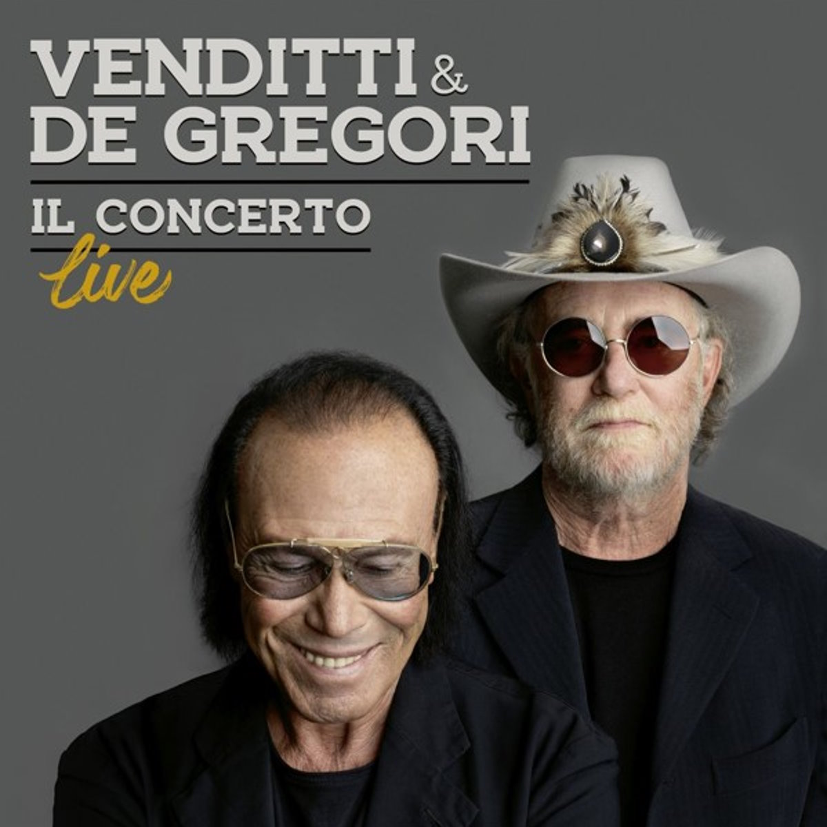 Venditti & De Gregori: venerdì 15 dicembre, esce, in digitale, vinile e cd “Il Concerto”, l'album live con 17 brani registrati in presa diretta