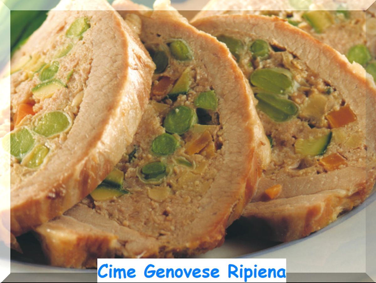 Ricetta di Cucina Cima Ripiena della tradizione culinaria della Liguria