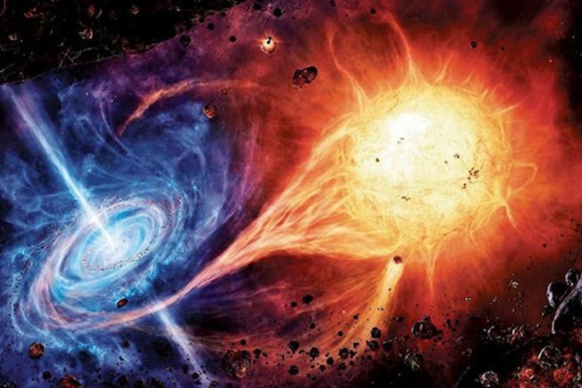 Evento di interruzione mareale di una stella e un buco nero supermassiccio