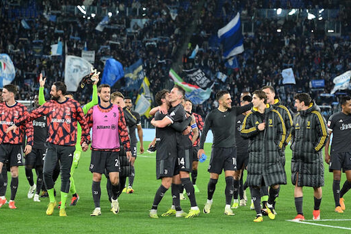 Coppa Italia: Lazio-Juve 2-1, bianconeri in finale, ma che fatica!
