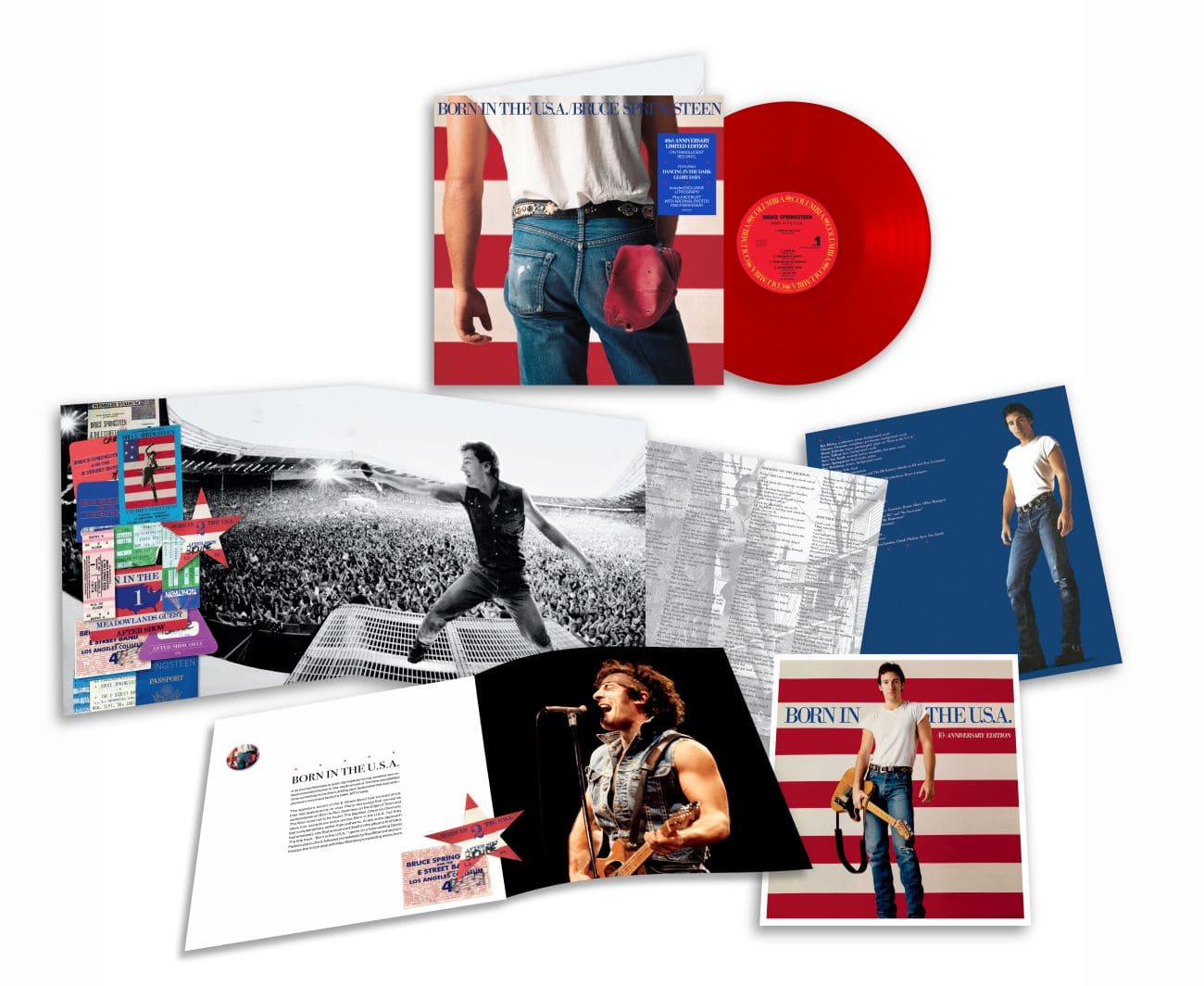 Bruce Springsteen: dal 14 giugno, in uscita Born In The U.S.A., il vinile, in edizione speciale, per il 40° anniversario dell'album capolavoro del Boss.