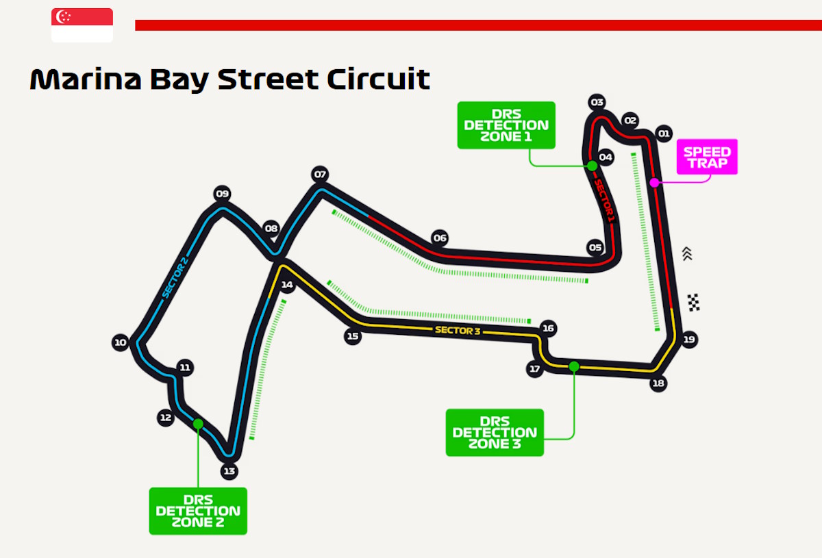 F1, gli orari del GP di Singapore, 18ª tappa della stagione 2024