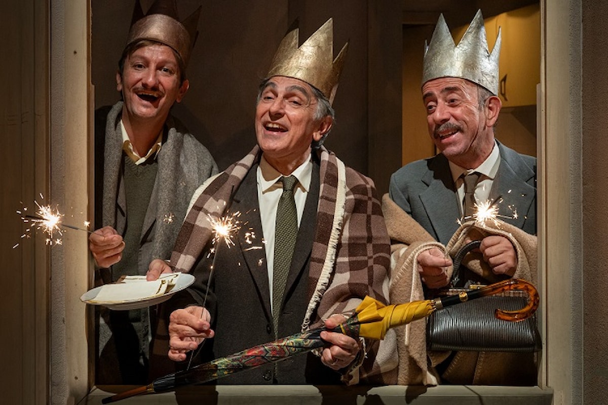 VINCENZO SALEMME IN TEATRO RITROVA EDUARDO DE FILIPPO con “Natale in casa Cupiello” al Manzoni