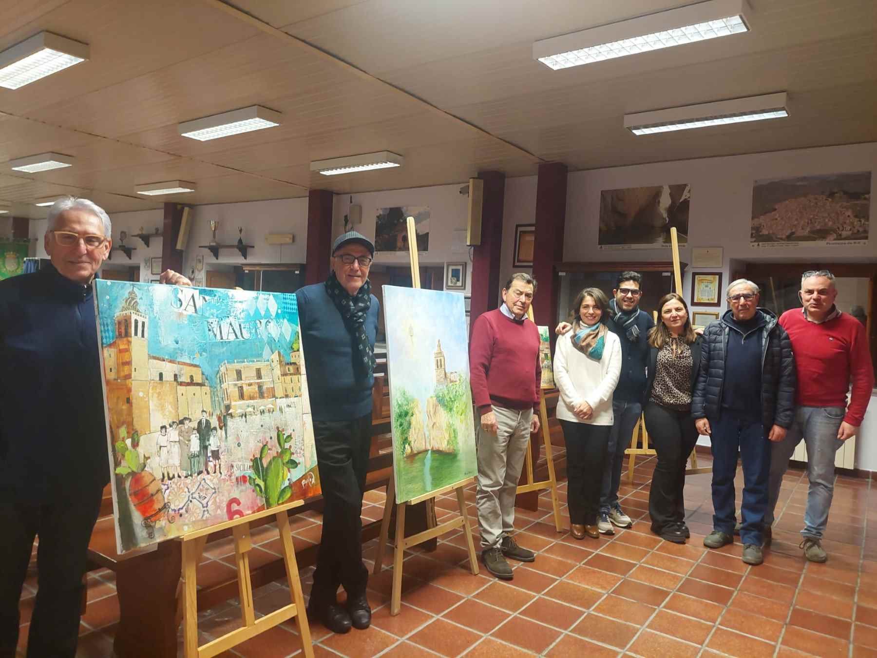 San Mauro Castelverde, assegnati i premi del concorso nazionale di arti pittoriche e grafiche dedicato a Don Vincenzo Greco