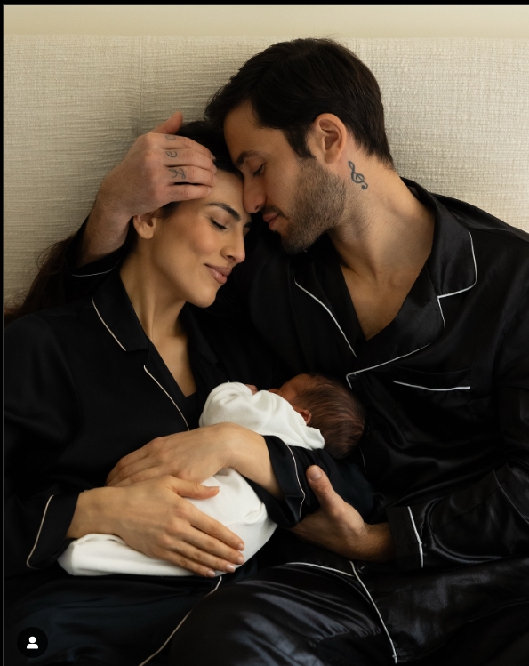 Giulia Salemi e Pierpaolo Pretelli festeggiano la nascita del loro primo figlio.