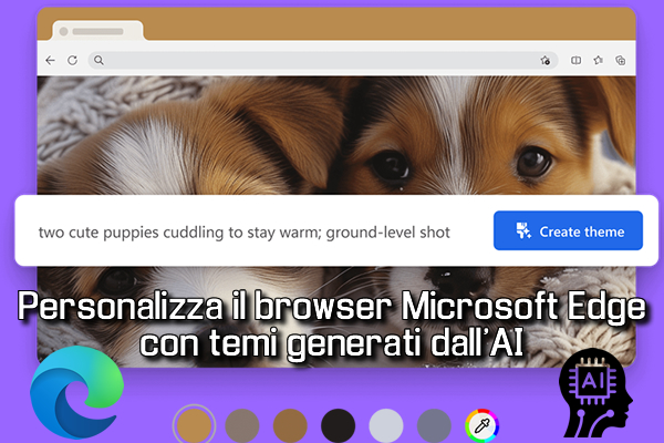 Personalizza il browser Microsoft Edge con temi generati dall'AI - Web Apps Magazine