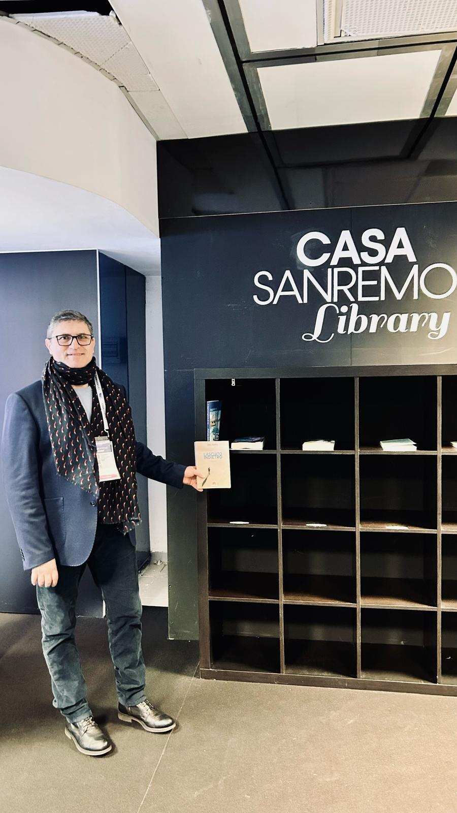 Lo scrittore Dino Tropea a CASA SANREMO WRITERS