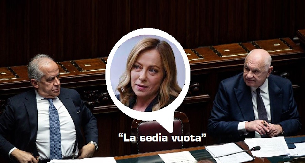 La sedia vuota!