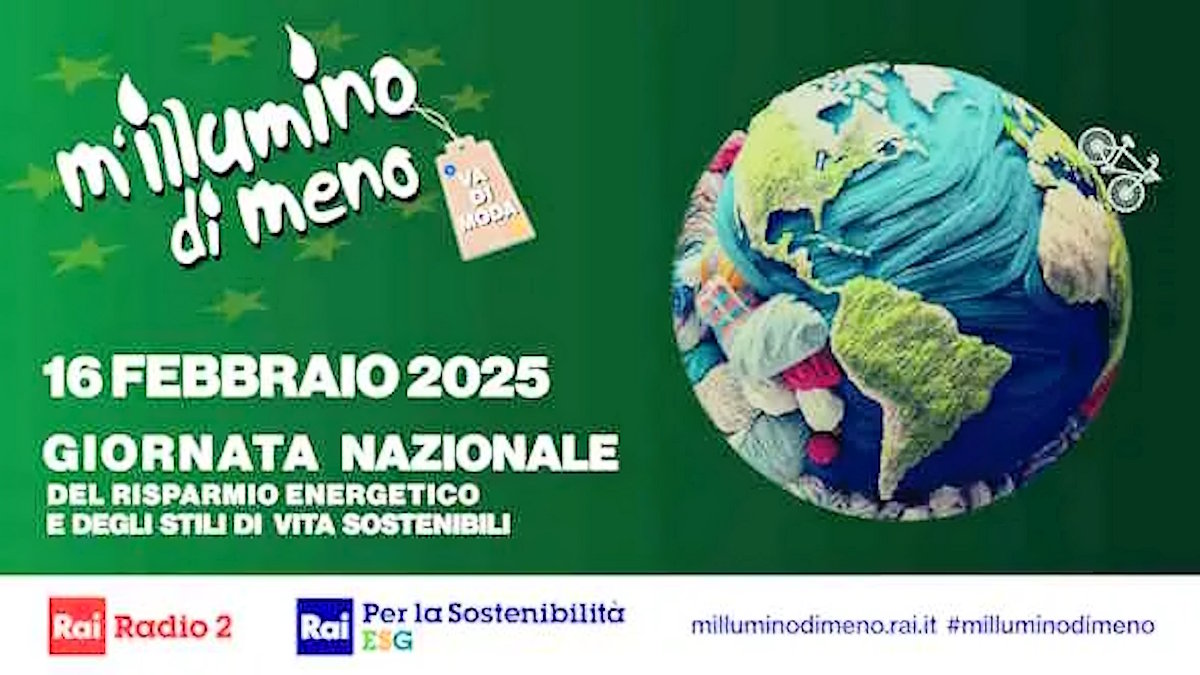 M'illumino di meno 2025
