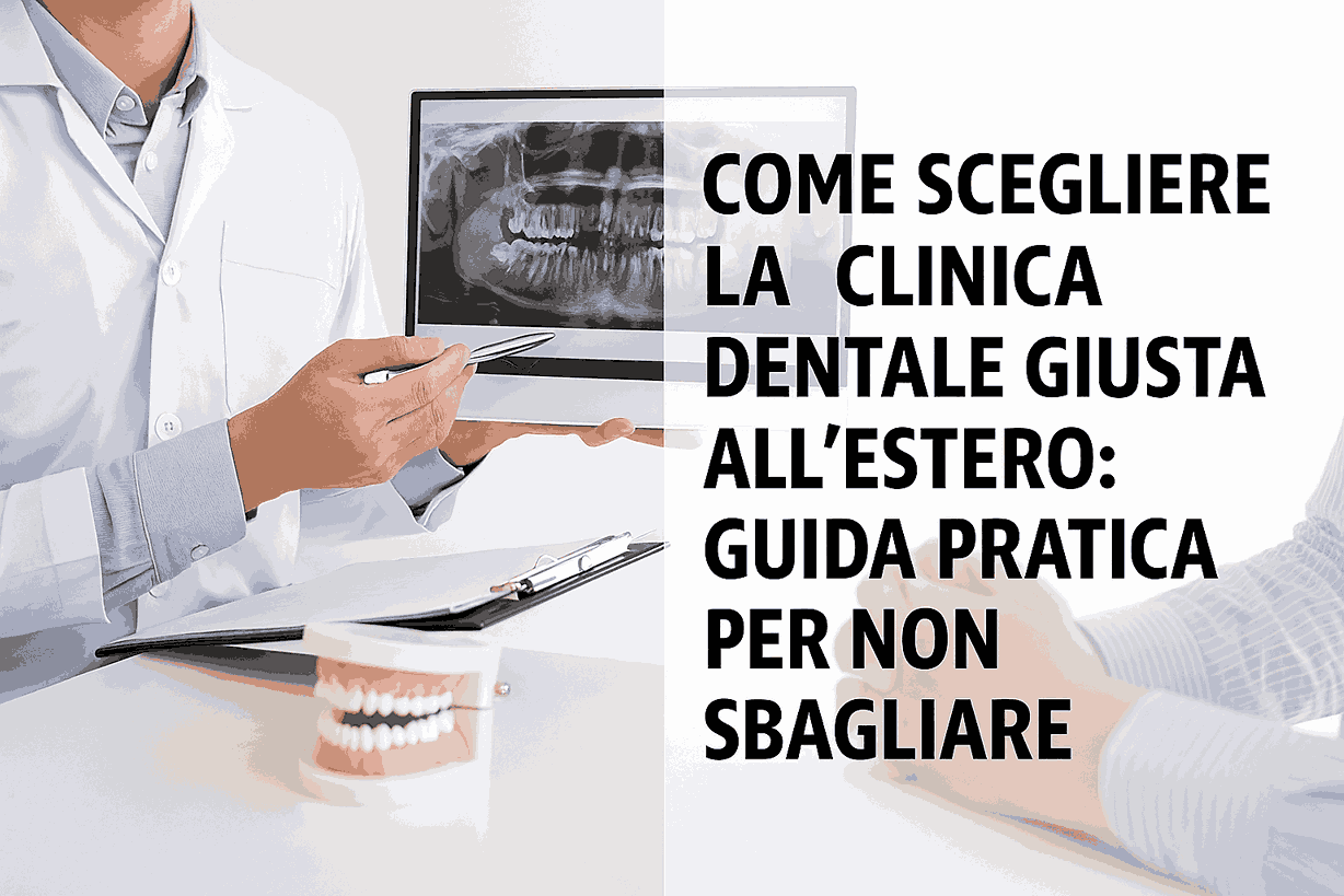 Come scegliere la clinica dentale giusta all'estero: guida pratica per non sbagliare