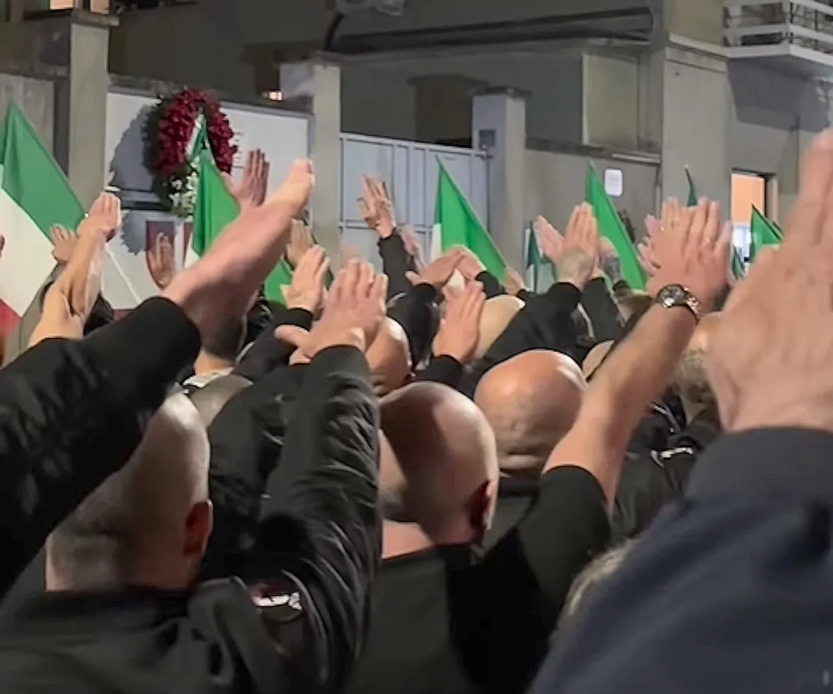 Sergio Ramelli era un camerata fascista. Ce lo hanno ricordato i fascisti che ieri lo hanno celebrato con il saluto romano