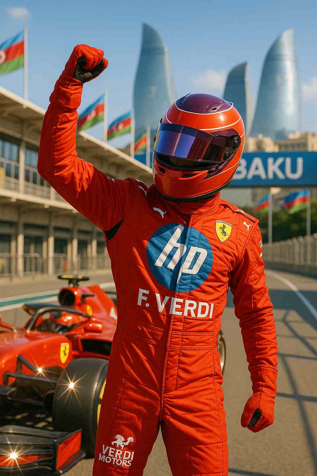 Fabio Verdi ottiene il 598esimo tempo mondiale a Baku in F1 24: Con gli ultimi assetti che ho provato sto acquisendo una velocità mostruosa.