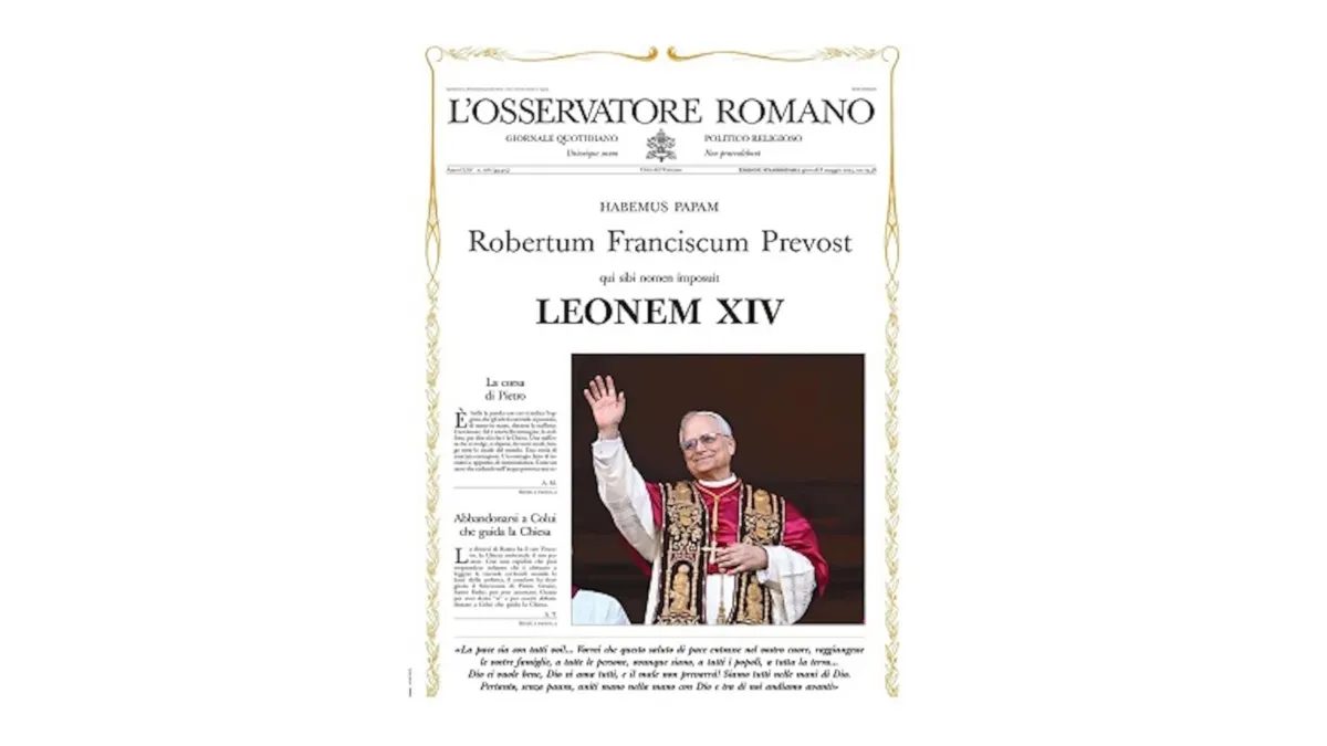 Il successore di San Pietro è Papa Leone XIV