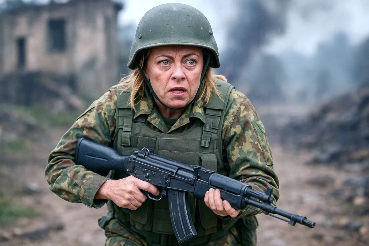 Meloni regala il PIL dell'Italia alla NATO e a Trump: come fa una serva a pretendere di esser sovranista?