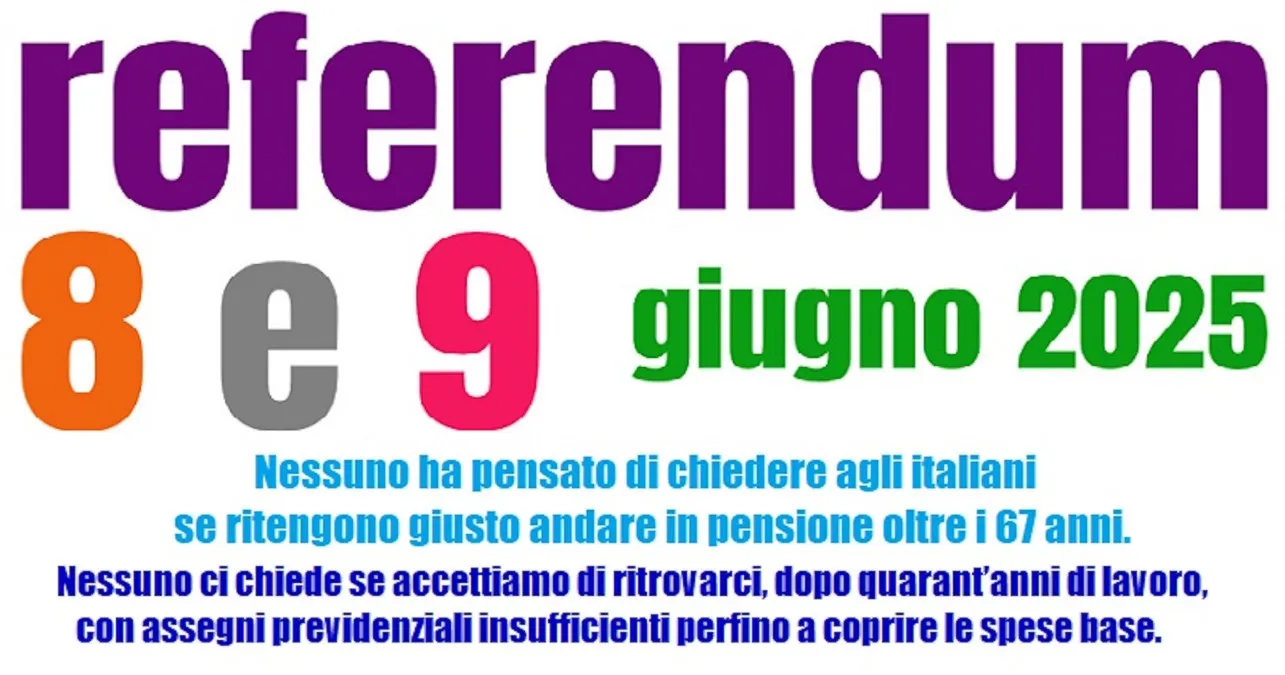 Referendum: quando la politica non decide, tocca agli elettori. Ma sul futuro delle pensioni, silenzio assoluto!