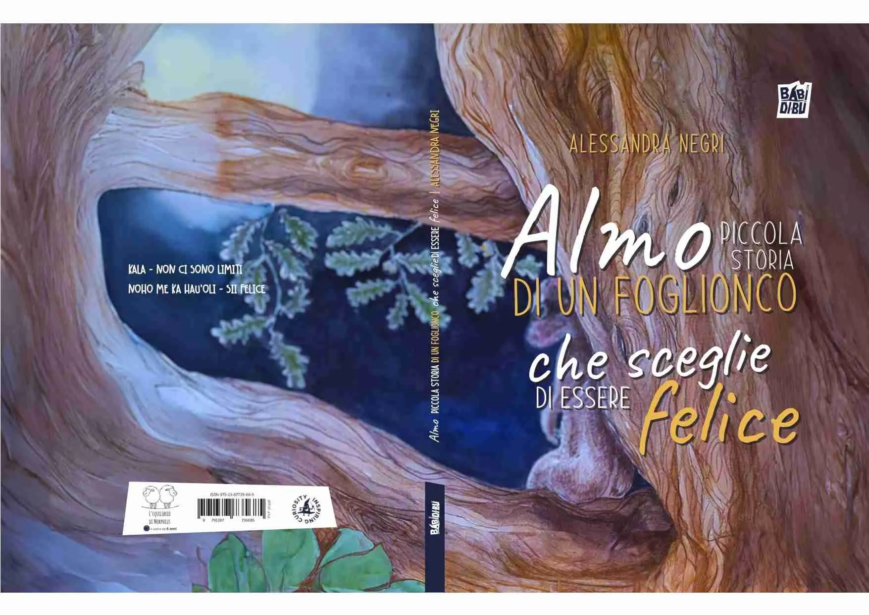 Alessandra Negri presenta il libro “Almo, piccola storia di un foglionco che sceglie di essere felice”