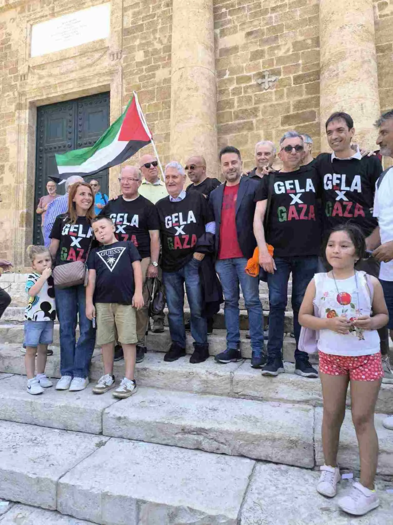Gela: No al genocidio di Gaza, basta complicità!!