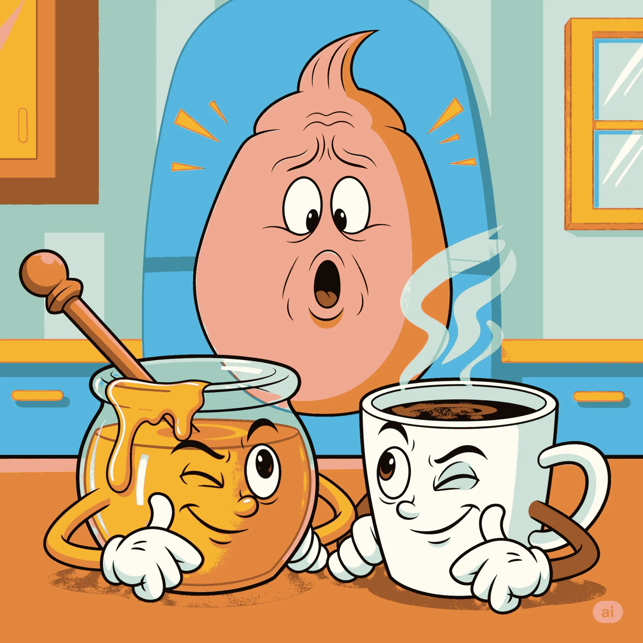 Caffè e Miele Battono il Cortisone? Possibile?