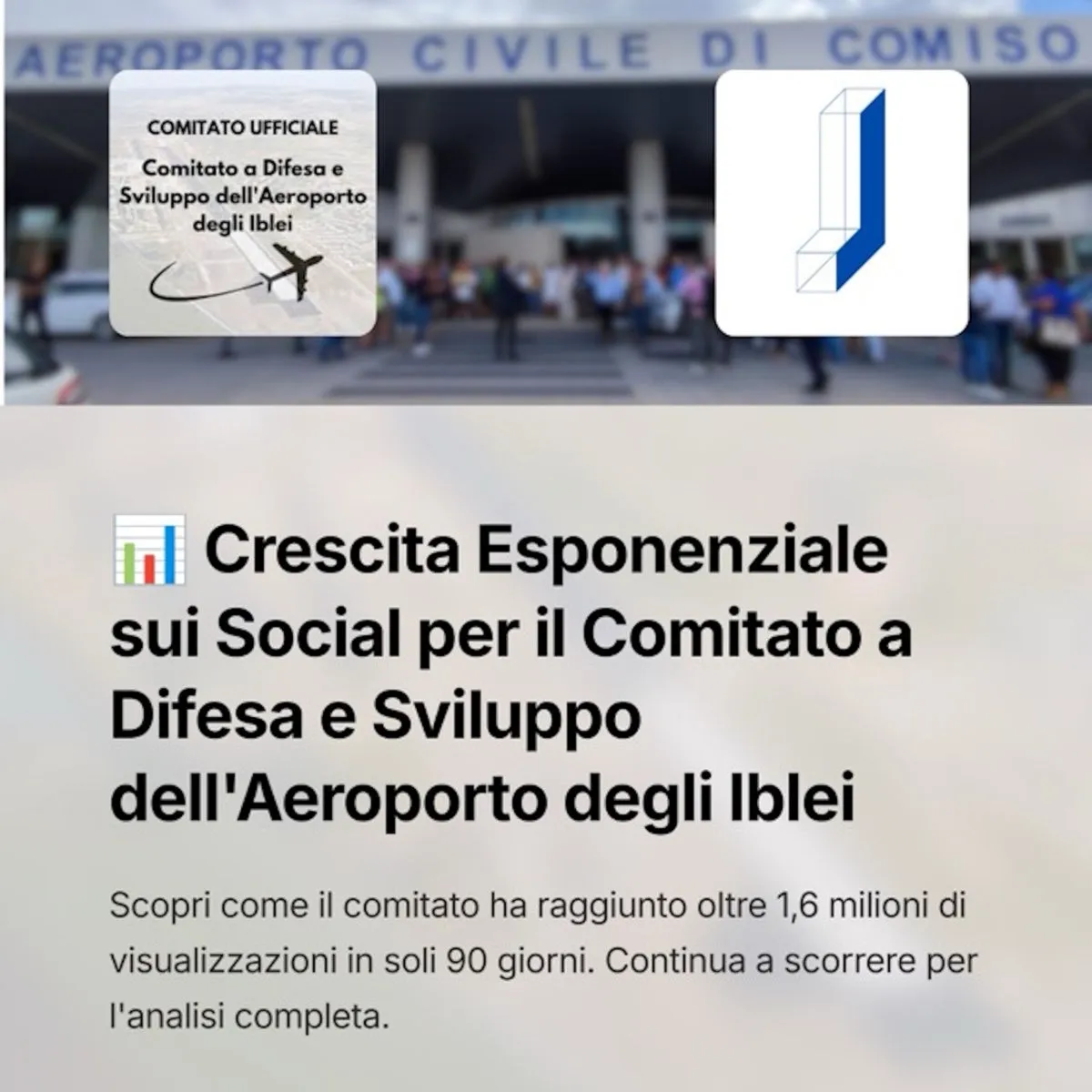 Comitato Aeroporto degli Iblei: boom di interazioni e visibilità social. LP Productions: “Una battaglia che è anche nostra”