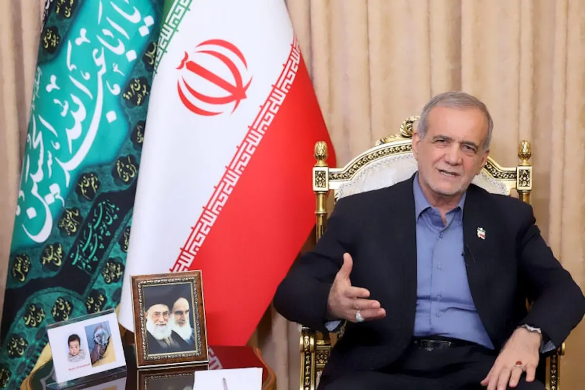 L'intervista del presidente iraniano Masoud Pezeshkian a Tucker Carlson