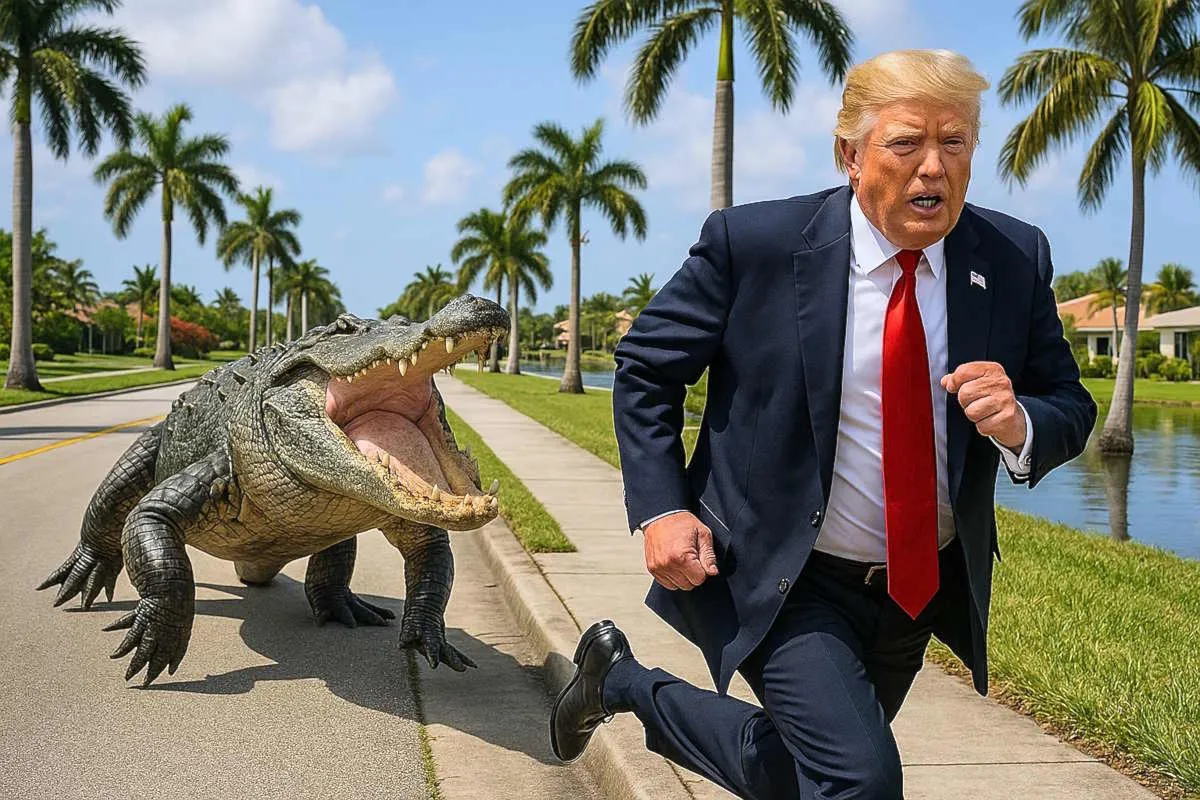 Trump inaugura Alligator Alcatraz nelle Everglades: simbolo di quanto sia delinquenziale la nuova politica migratoria USA e chi la promuove