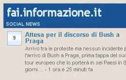fai informazione sul tuo sito