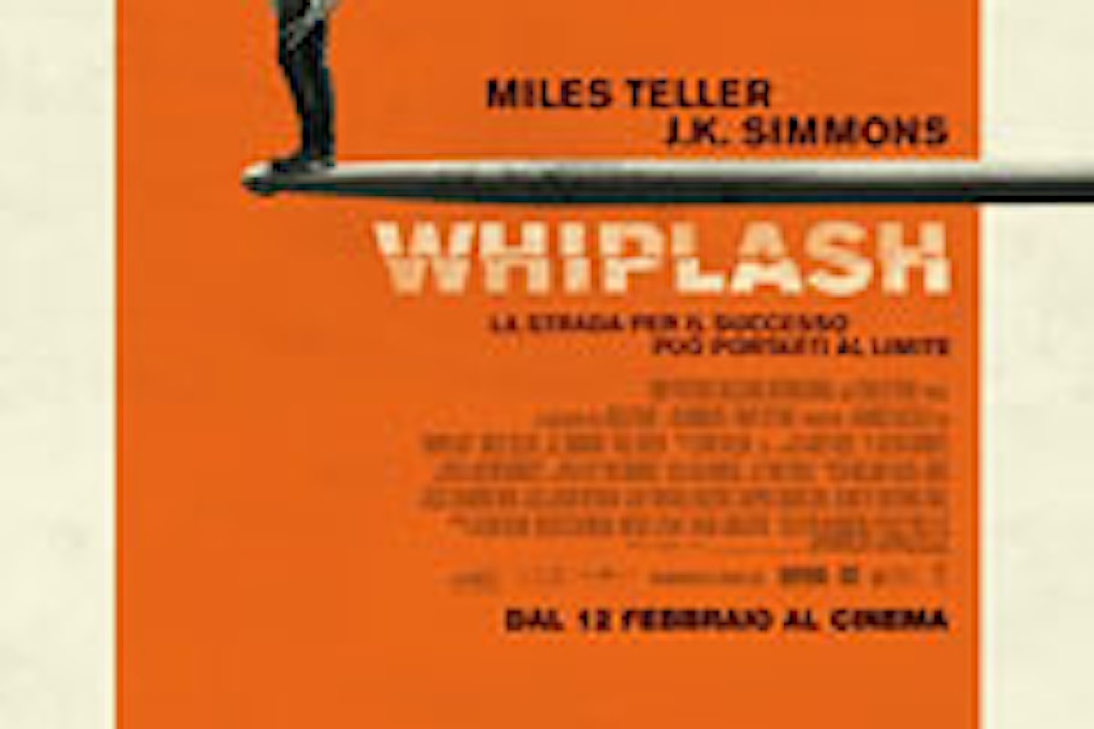 Al cineforum con l'artista per vedere WHIPLASH: c’è il buio al suo posto