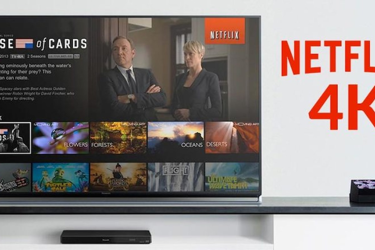 Come Guardare Netflix in Ultra HD e 4k dal Proprio Televisiore di Casa