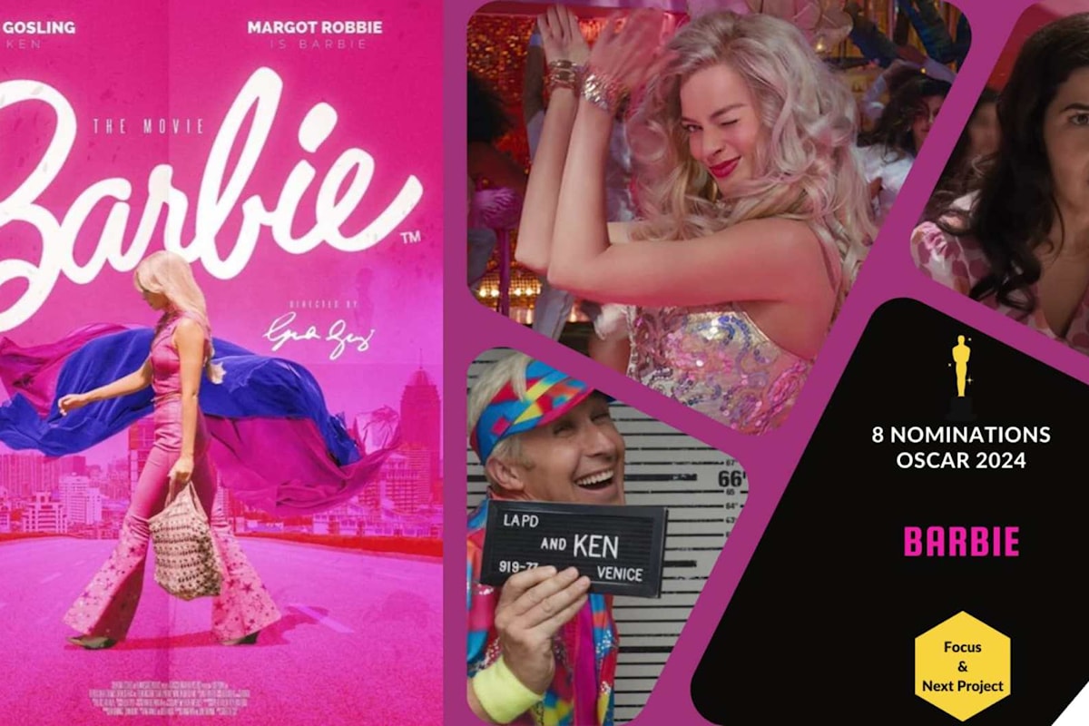 Oscar 2024 Miglior film: la dreamhouse femminista di Barbie