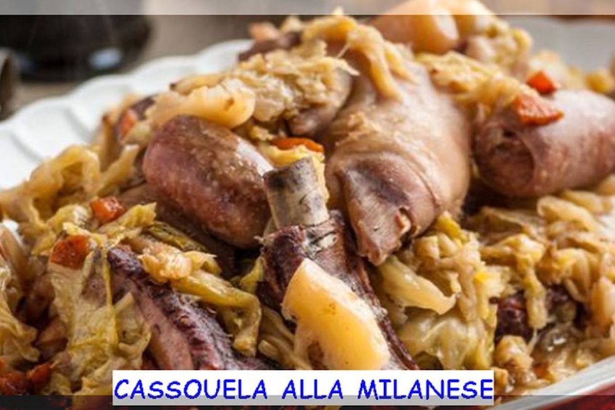 Ricetta di Cucina Regionale Cassouela alla milanese con Ingredienti e preparazione