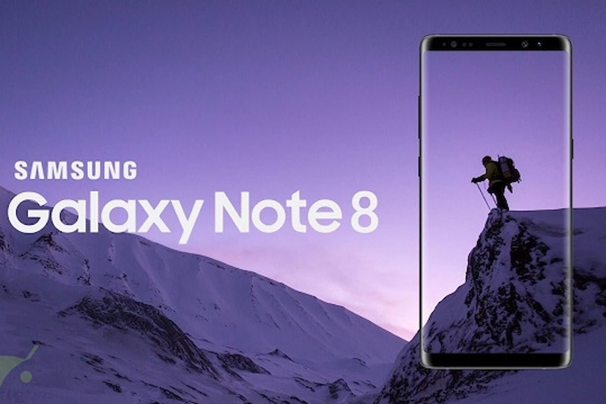 Samsung Galaxy note 8: Nuovo Smartphone Samsung