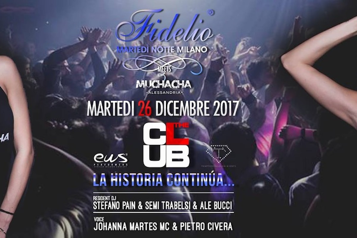 26 dicembre, Fidelio Milano @ The Club Christmas Party